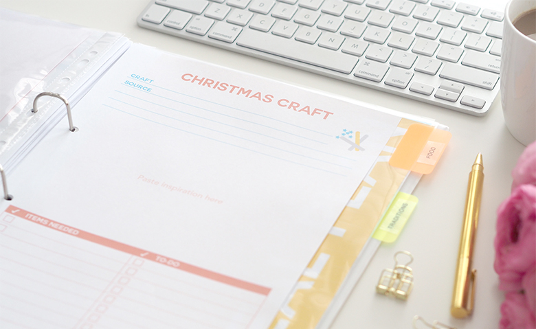 The Organised Housewife 2016 Christmas Planner has a whole new look! With 70+ pages to keep all your checklists, planners, budget, recipes ideas and more together in one folder. No more losing notes scribbled on the back of envelopes, receipts somewhere on your office desk, this planner will help you cut through the clutter. This planner is an instant download so you can start planning and organising everything Christmas today.