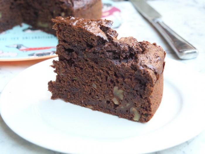 CHOCOLATE ZUCCHINI CAKE - This is a cake that goes great with a cup of coffee and dad won't feel overly guilty about indulging in. The texture of this cake is light and lovely. If you want to take this cake to a whole new and very decadent level, then top it off with that chocolate ganache.