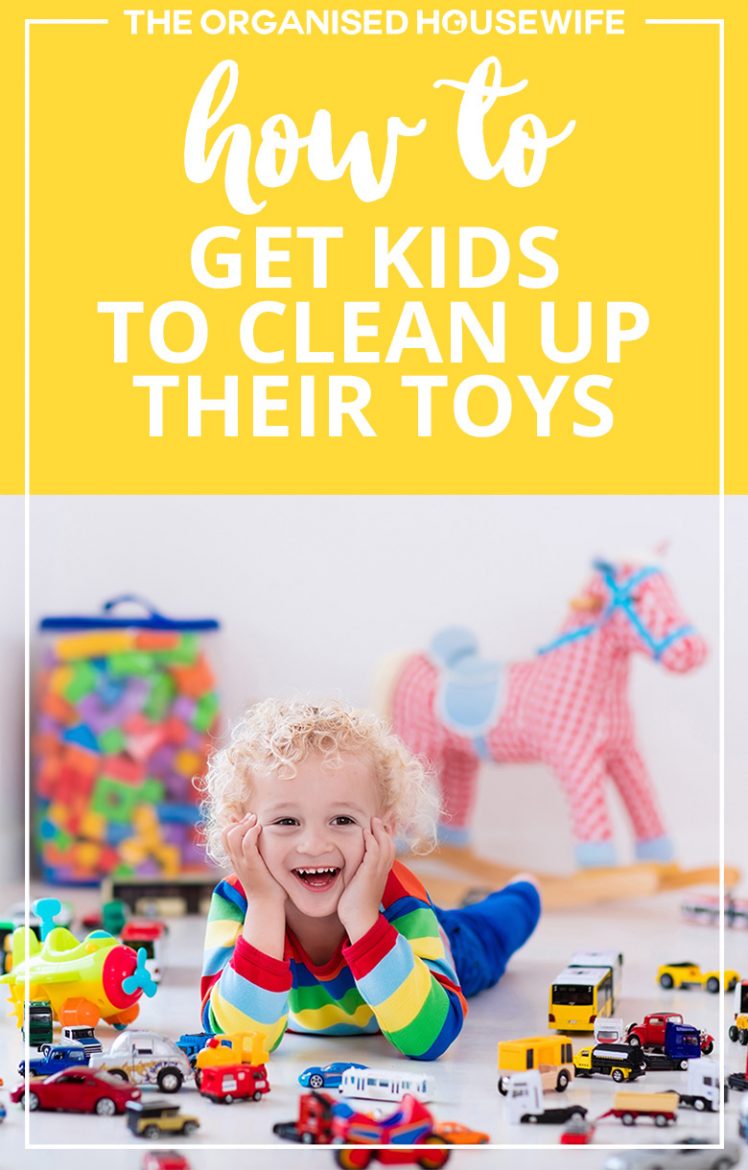 How to get kids to clean up their toys The Organised