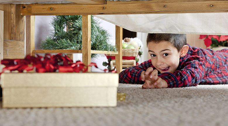 Hiding Kids Christmas and Birthday presents