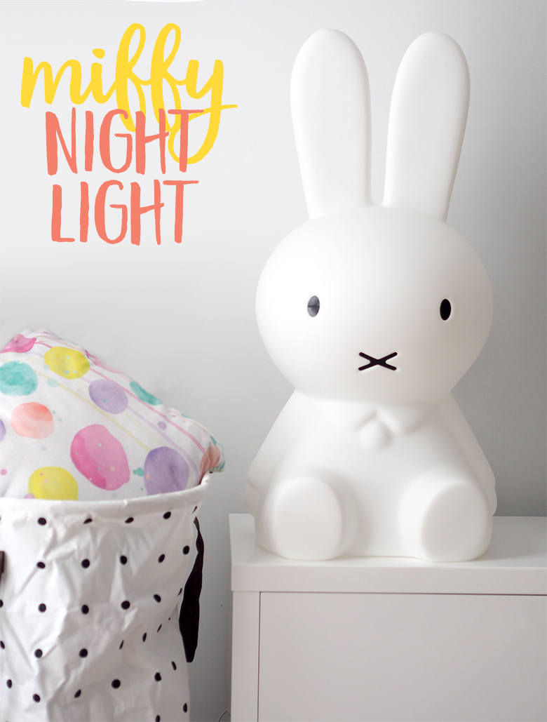 This Miffy night light lamp is a cute little bunny who will bring joy and light into your home for many nights to come.