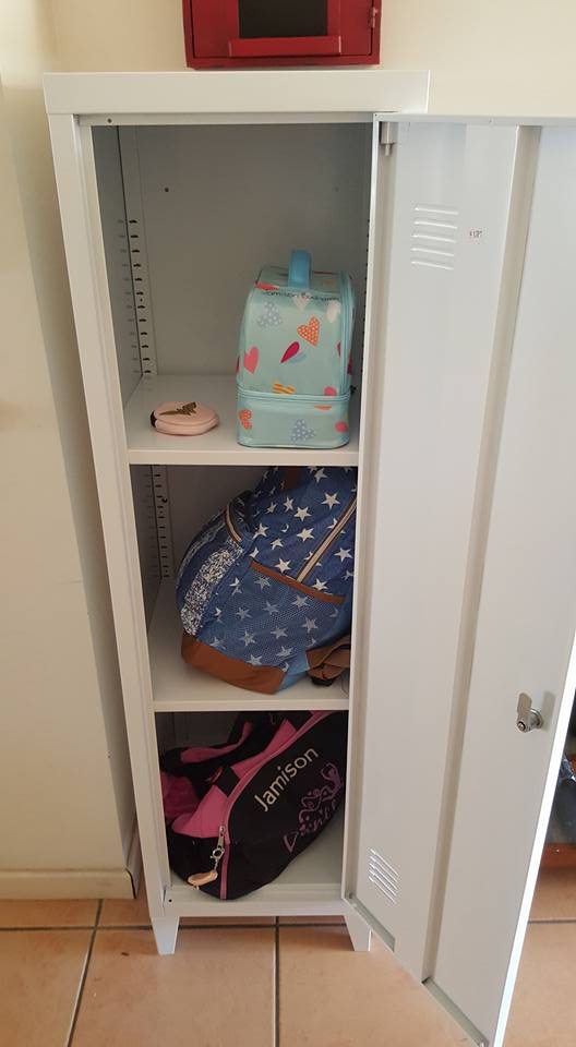 Practical and effective school bag storage and organisation ideas to help keep everything school related easily locatable, organised and tidy in one spot.