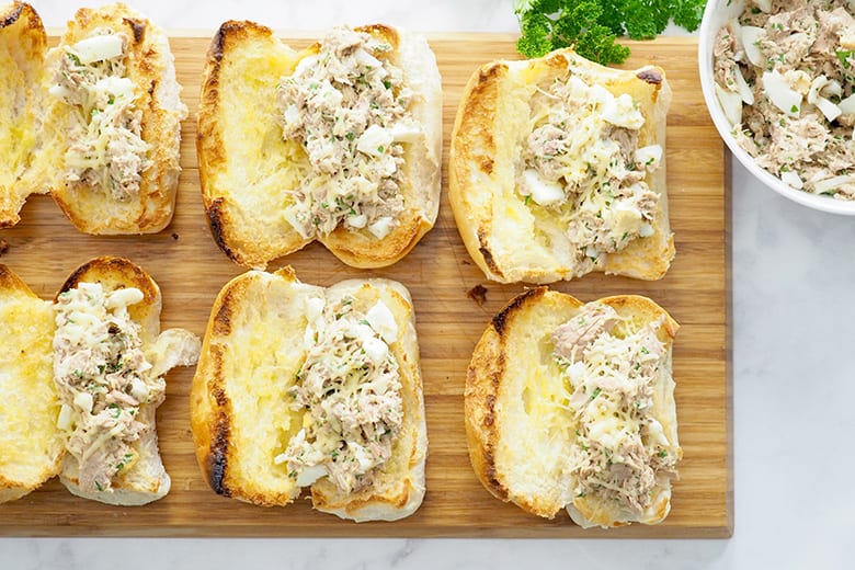 Tuna melt meal make in under 30 minutes