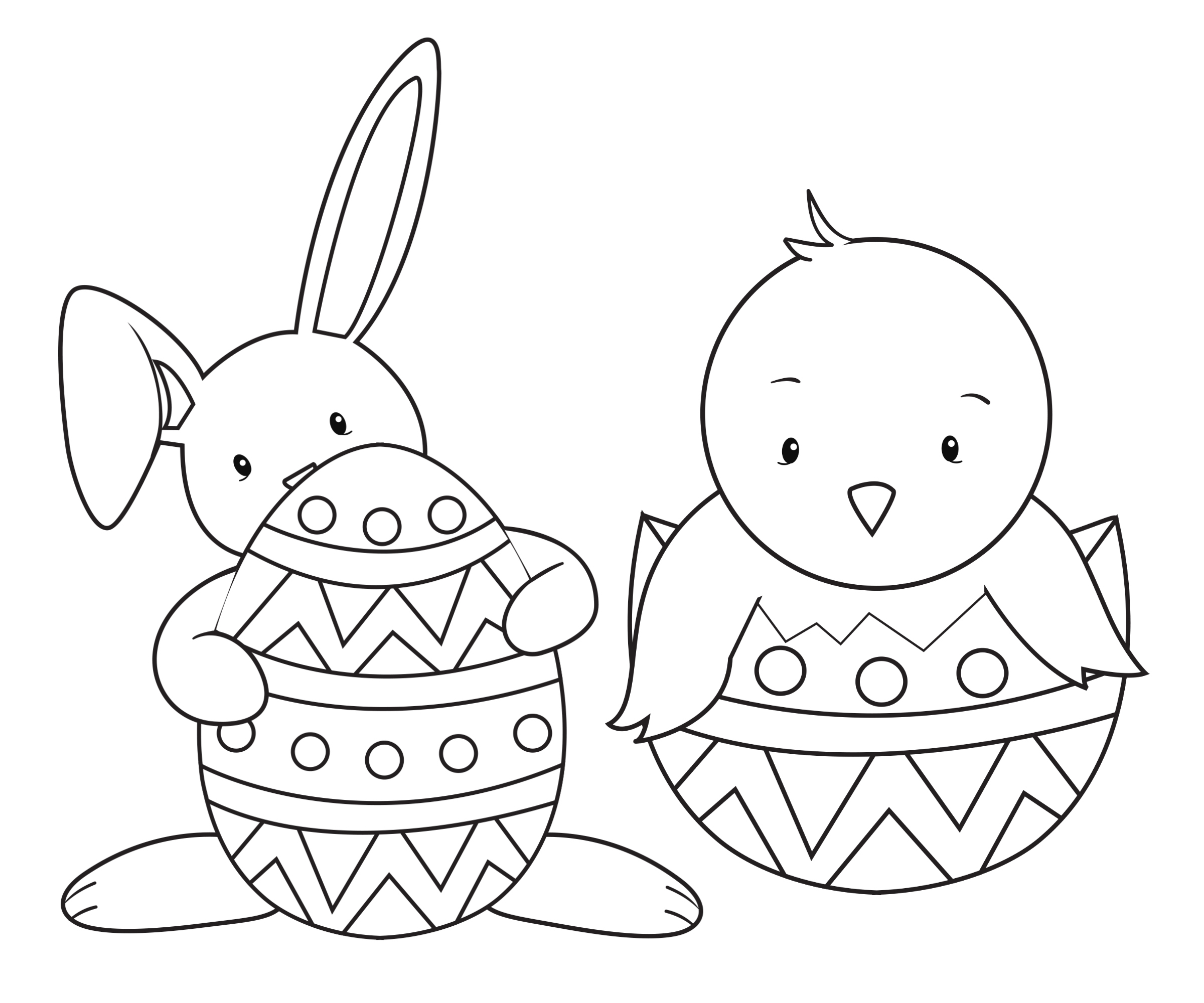 Download 15 Easter Colouring In Pages - The Organised Housewife