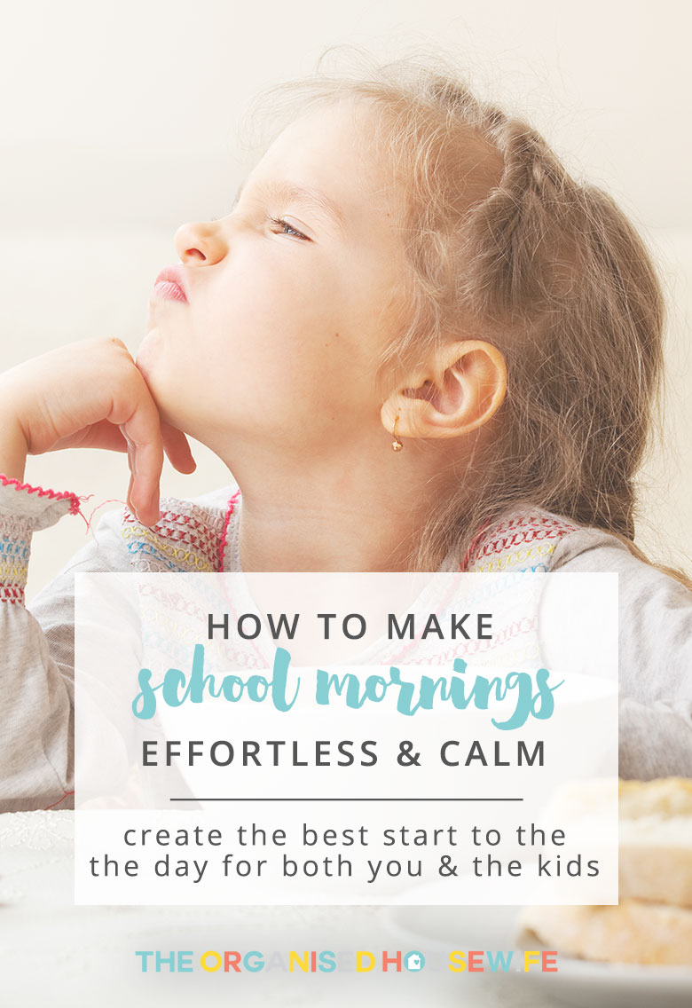 Here are some of my favourite responses from when I asked the community what their best tips are for getting the kids organised in the morning. These will help create an effortless and calm start to the day and will make school mornings easier.