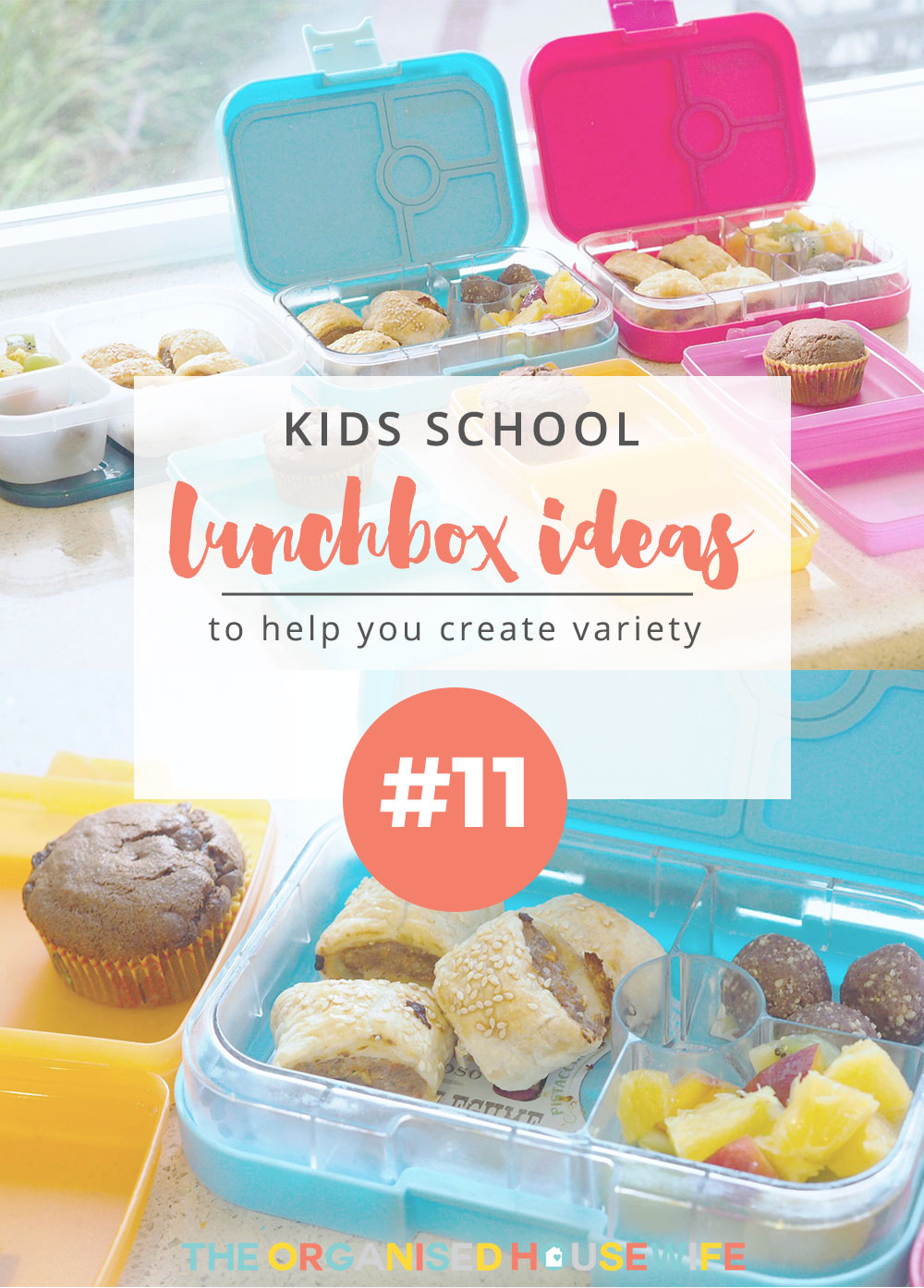 One Week of Lunchbox Ideas for Kids - The Organised Housewife