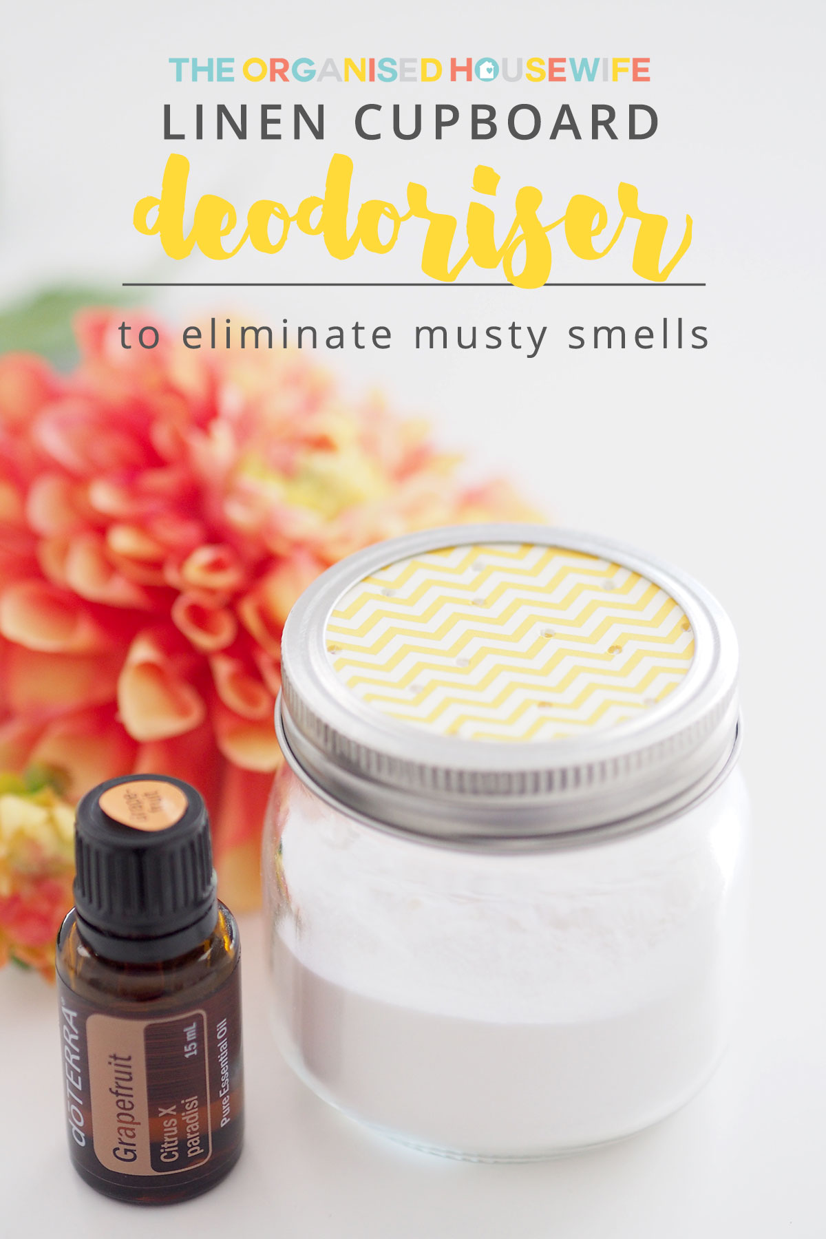 Depending on where you live and how you wash your clothes, the linen cupboard can become a little musty and your bedsheets, towels, etc. can stop smelling fresh. Here is my Linen Cupboard Deodoriser that will help to eliminate the musty smell.
