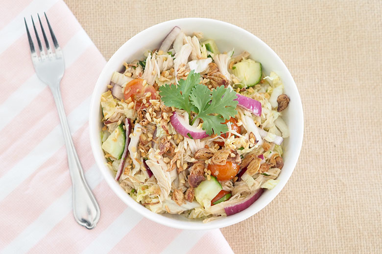 Slow cooker Asian chicken salad recipe