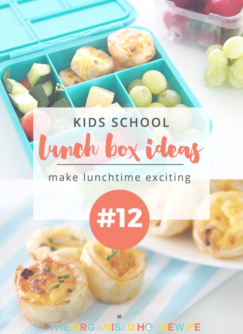 So many kids are sent to school with the same lunch everyday and this doesn't have to be the case. Giving your kids variety throughout the week encourages them to eat all their food at school and makes lunchtime exciting. Find some inspiration with Kids Lunch Box Ideas #12.