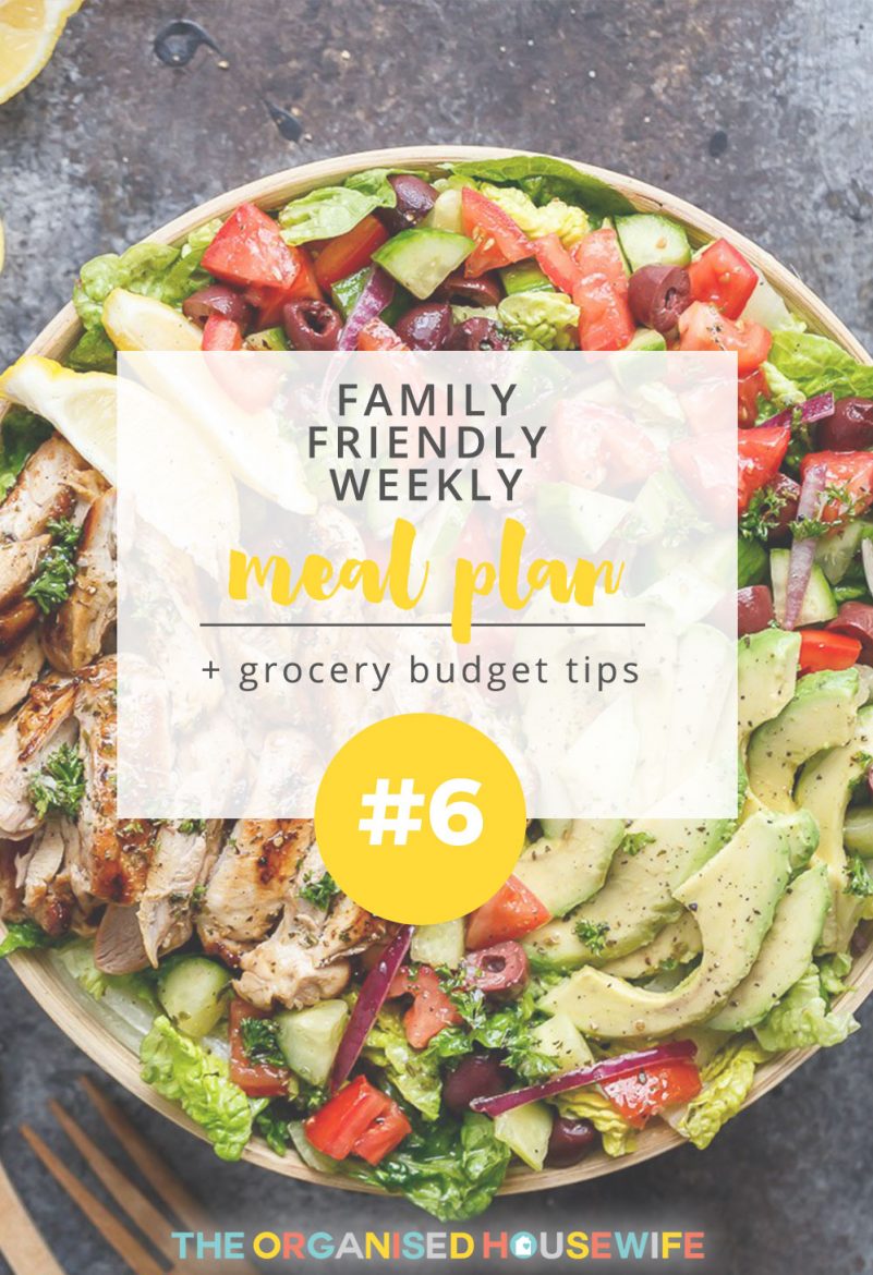 Some people believe meal planning is a massive effort but it’s such a simple task that saves you so much more effort during the week. If you don’t weekly meal plan already, you should give it a go and see what you think!