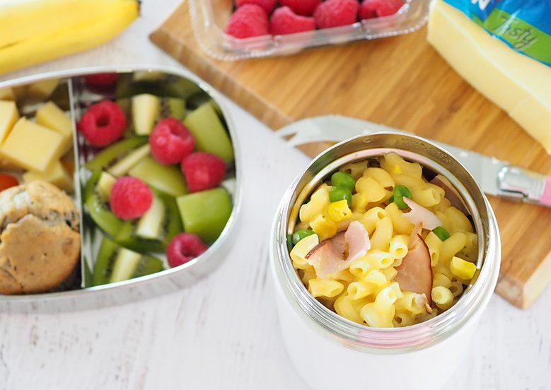 Veggie Mac and Cheese Thermos Lunch