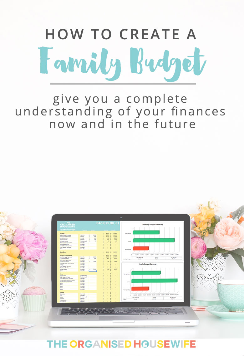 Whether you're needing money for kids' school fees, wanting to pay out a loan or just curious on how you are spending all your money, it may be time to create a family budget. This will help you organise your financial priorities and balance your saving and spending habits.