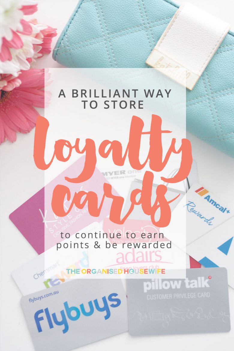 Loyalty programs have great benefits but having all those extra cards in your purse can be frustrating and heavy. I have a great way to store your loyalty cards and my purse is now so much lighter and less bulky.