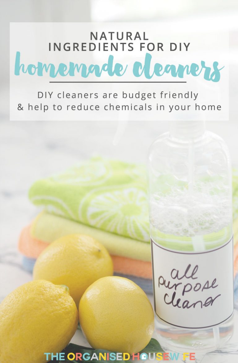 I have been making my own homemade cleaners for a few years now and absolutely love them. They also save me lots of money.