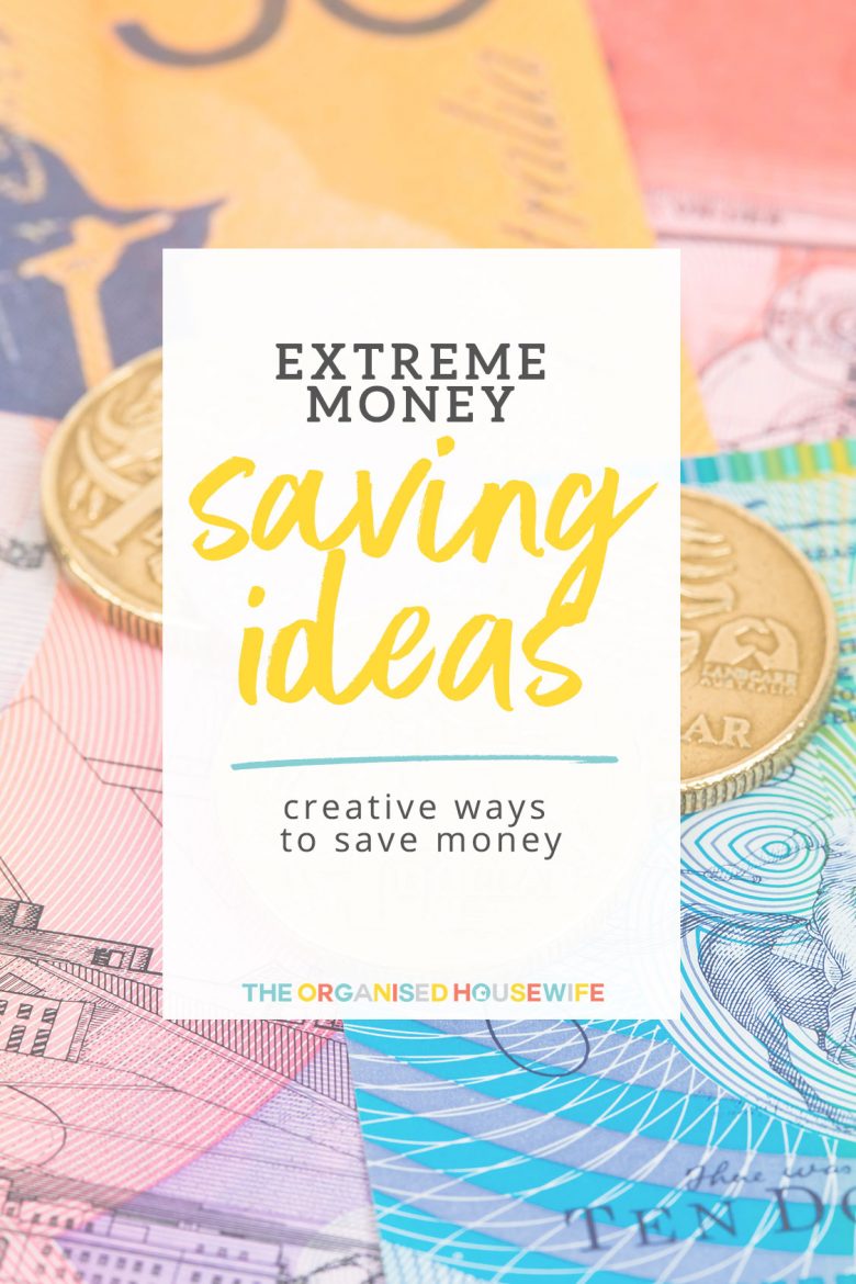 There were so many creative and extreme ways to save money, even if it’s just a couple of cents it all add's up in the end. 