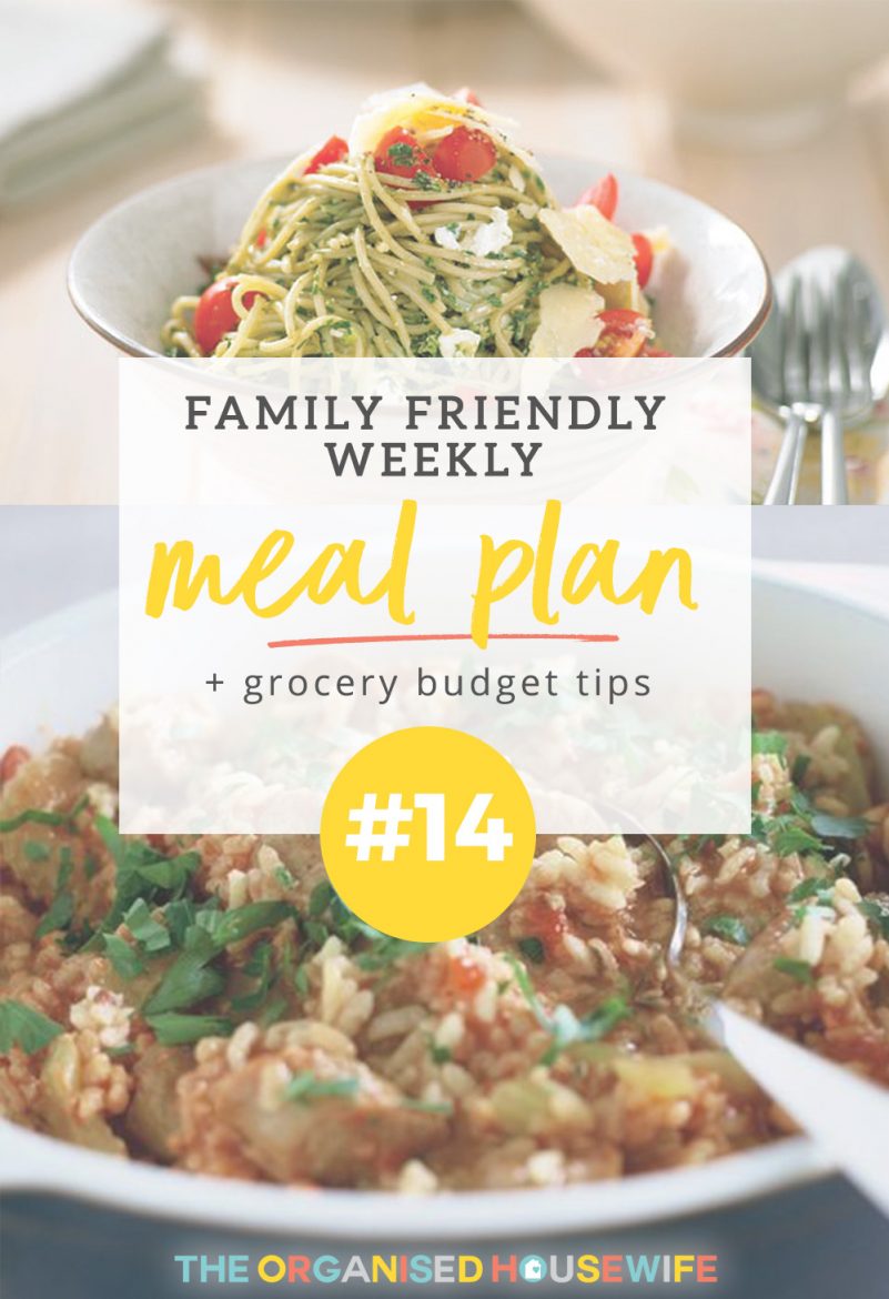 As you know meal planning is one of my sanity savers, it helps me to feel organised knowing that I have all I need to cook dinner on hand and not be wondering what to cook for dinner and having to duck out to the shops last minute.  Plus it also helps to me keep on top of the family budget and reduce grocery costs. 