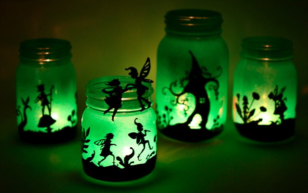 Mason jar school holiday craft idea