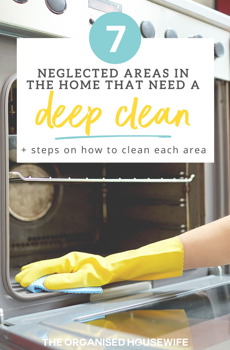 The bigger and not very fun cleaning tasks tend to get neglected. Check out my easy steps to give them a clean to refresh and make them sparkle again. 