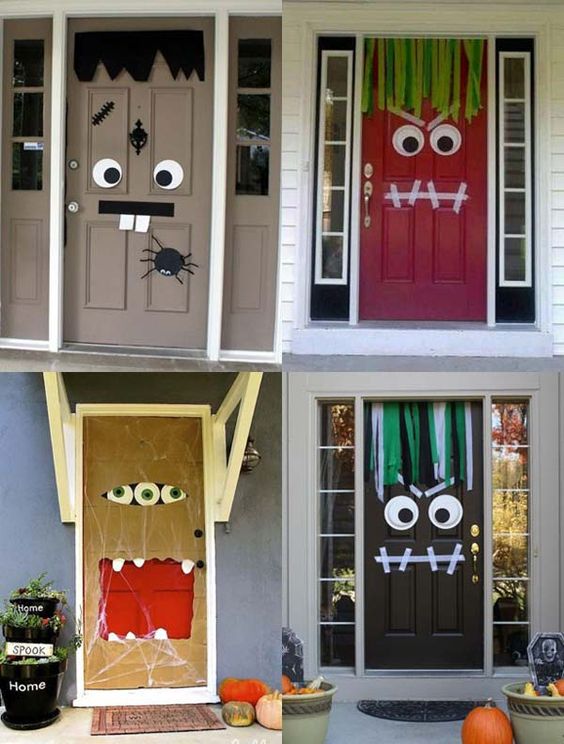 Here I have some fun and quirky ways of decorating the front of your house this Halloween and some delicious treat ideas for a fun DIY Halloween party. 