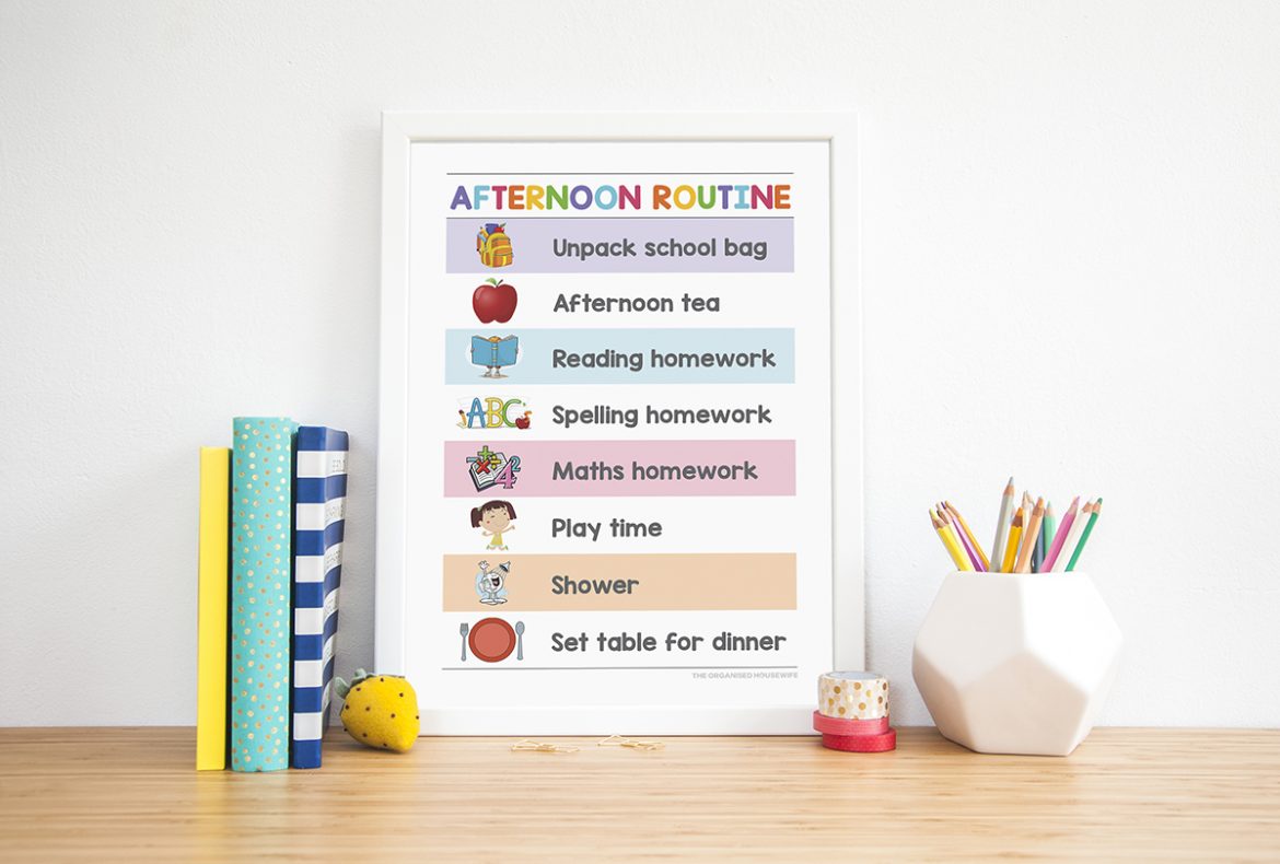 Child Routine Chart