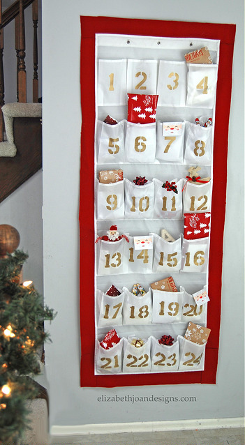 Countdown to Christmas using a creative homemade Advent Calendar filled with little gifts or activities, I found plenty of ideas to inspire you!