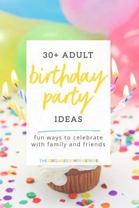 Adult Birthday Party Ideas