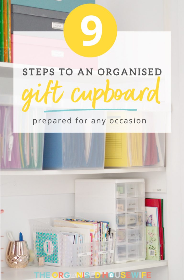 There is nothing quite like the gift of giving and, you know me, I like to be organised and prepared for any occasion that life throws at me. If this sounds like you too, you’ll appreciate the blessing of a gift cupboard.