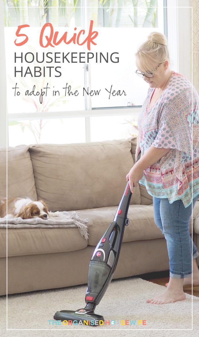 I am a big fan of routine and hands down would say this is how I got out of my rut all those years ago when I had newborn twins. I struggled to keep my home tidy which then messed with my mindset so I created a routine of tasks that were achievable and focused on helping me feel better about my home. These are 5 of my Morning Housekeeping Habits that haven’t changed nearly 15 years later.