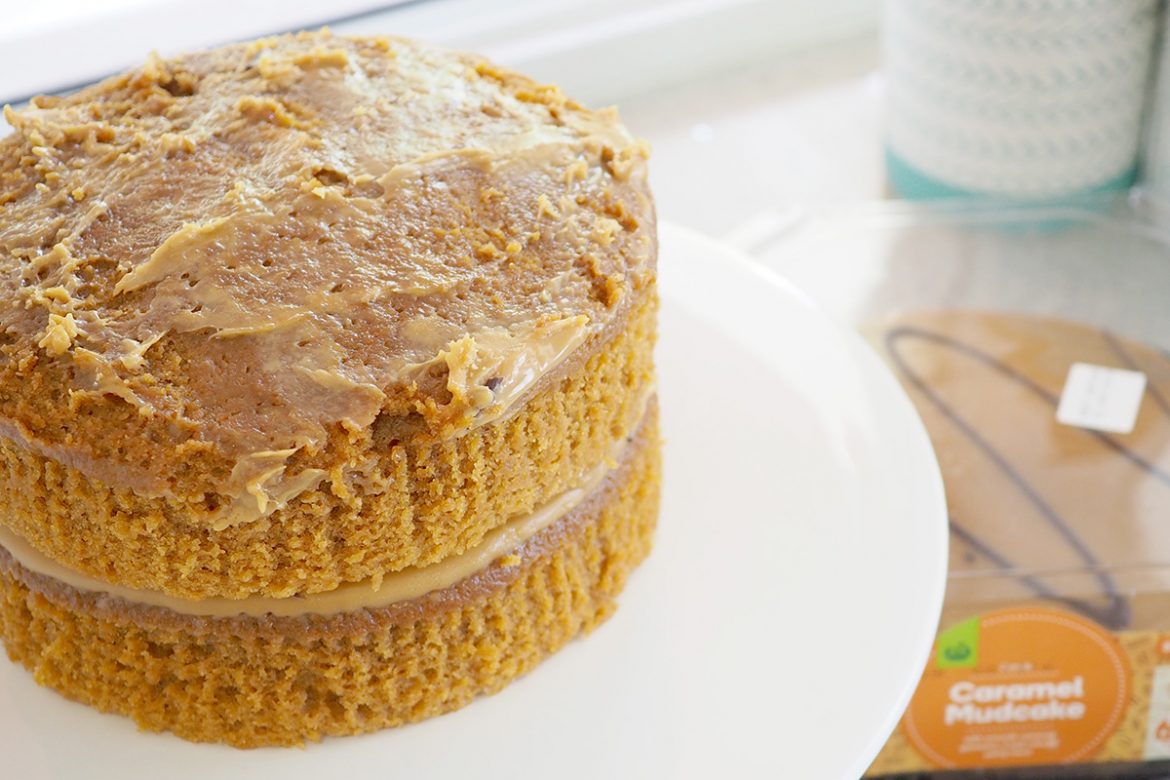 Caramel Mud Cake - made with real caramel! (GF option)