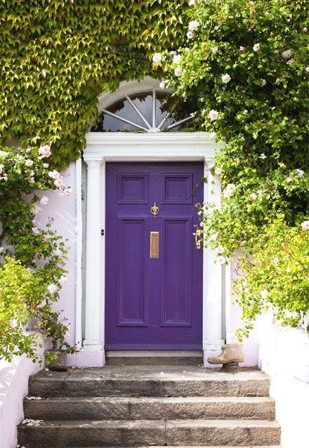 How I painted our front door yellow with minimal effort and in a matter of hours. 