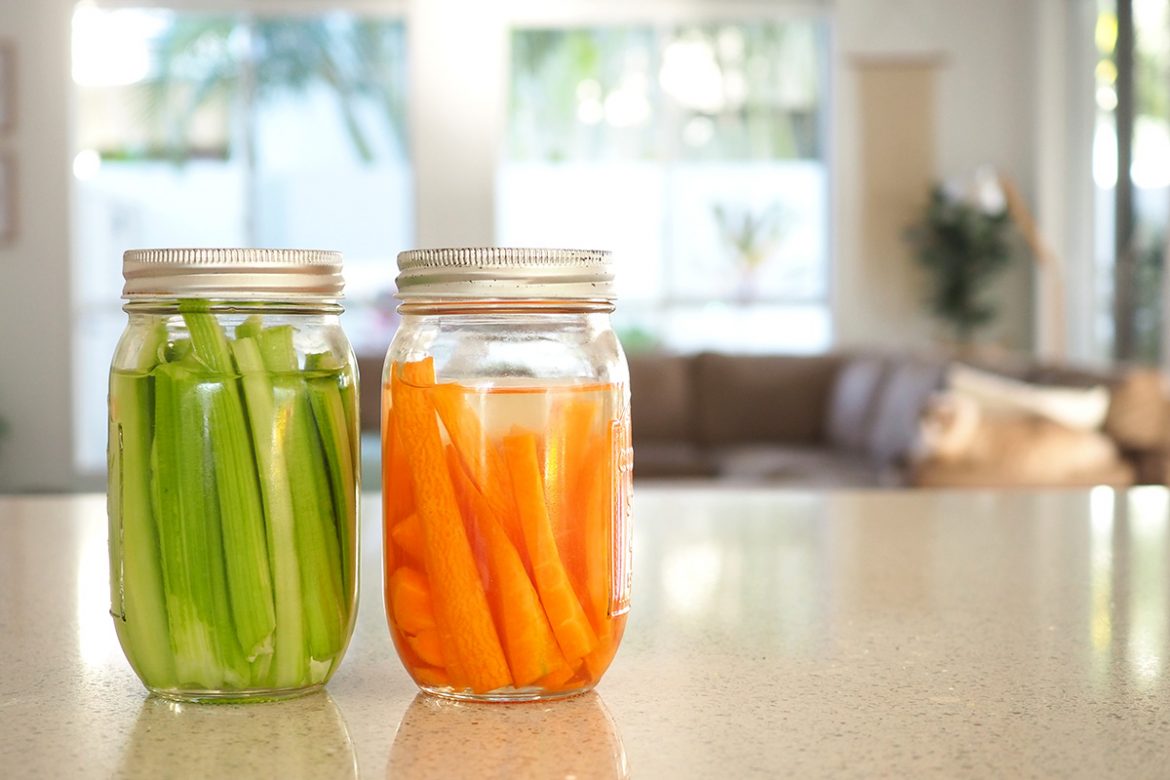 If you are like me and enjoy snacking through the day, you'll love my tips on storing veggie sticks so they stay fresh and crunchy all week long. 