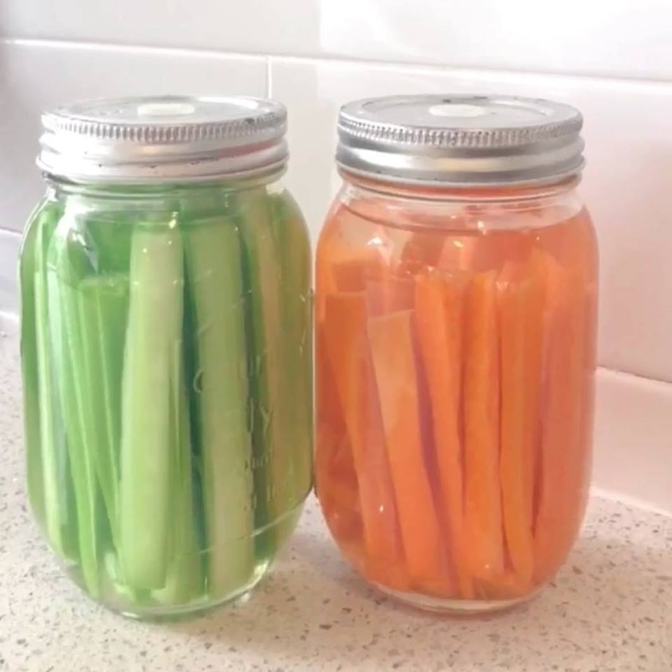If you are like me and enjoy snacking through the day, you'll love my tips on storing veggie sticks so they stay fresh and crunchy all week long. 