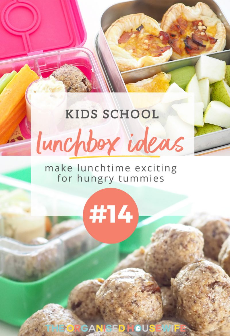 Make lunchtime exciting with these go-to lunch items ideal for the kids lunchboxes.