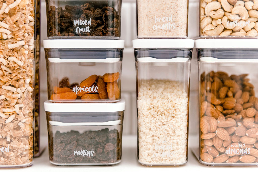 How To Label Pantry Containers - The Organised Housewife