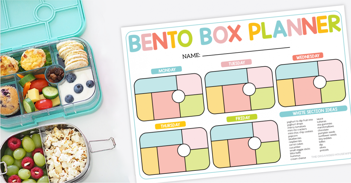 Bento Box Meal Planner