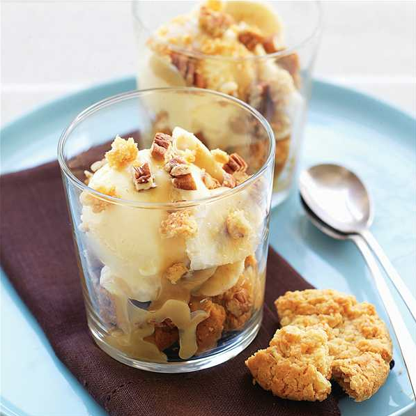 Fathers Day Recipe Ideas - anzac parfait