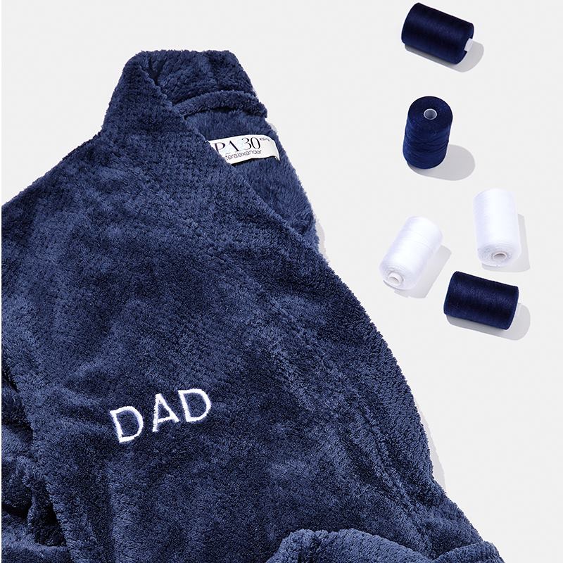 fathers day gift idea - personliased robe
