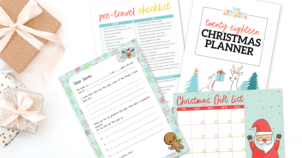 The Organised Christmas eCourse The Organised Housewife