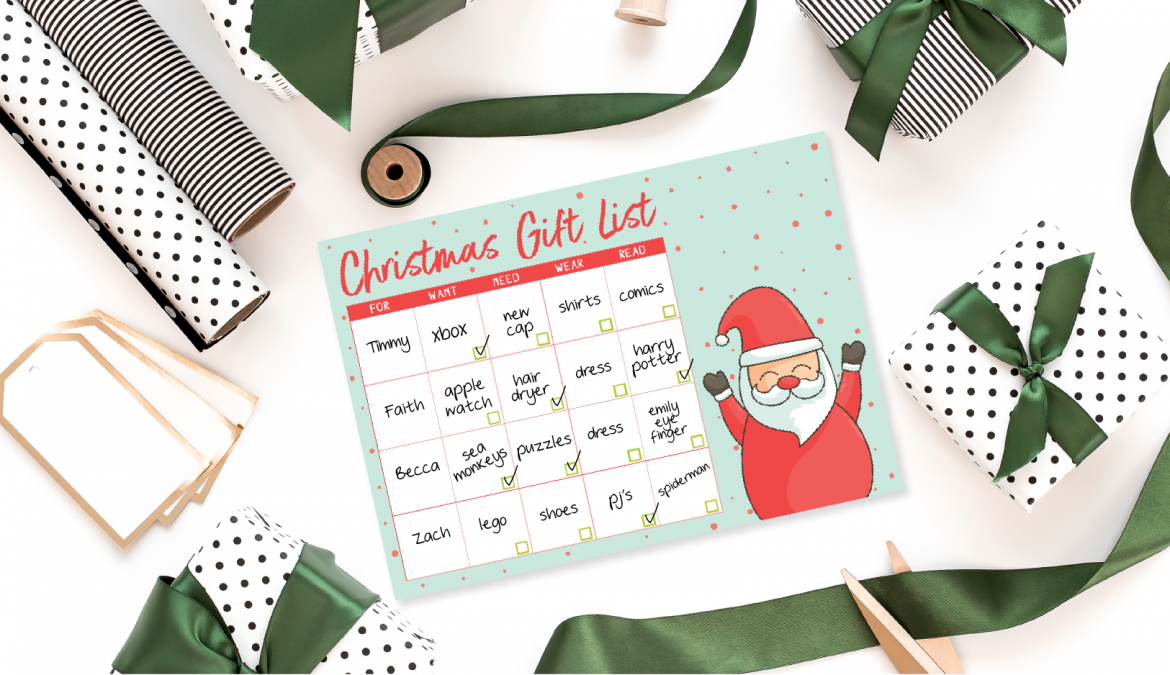 The Organised Housewife | Gift List Banner-01