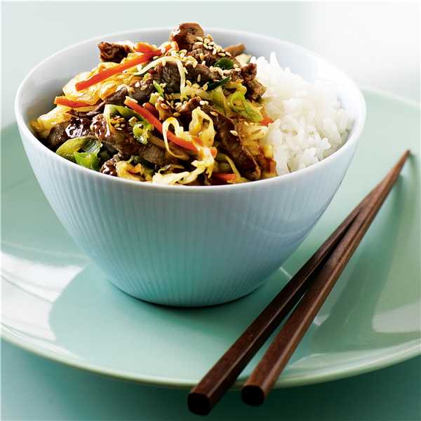 BEEF & VEGETABLE STIR-FRY