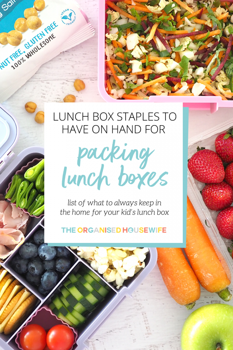 One Week of Lunchbox Ideas for Kids - The Organised Housewife