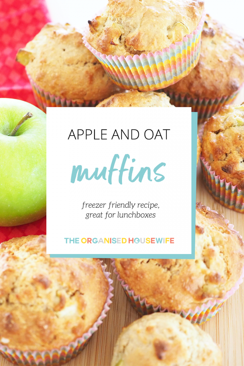 These apple and oat muffins are delicious and reasonably healthy! Filled with wholemeal flour, oats and apples, so your kid's will get plenty of energy from them to help them stay focused on their studies at school.