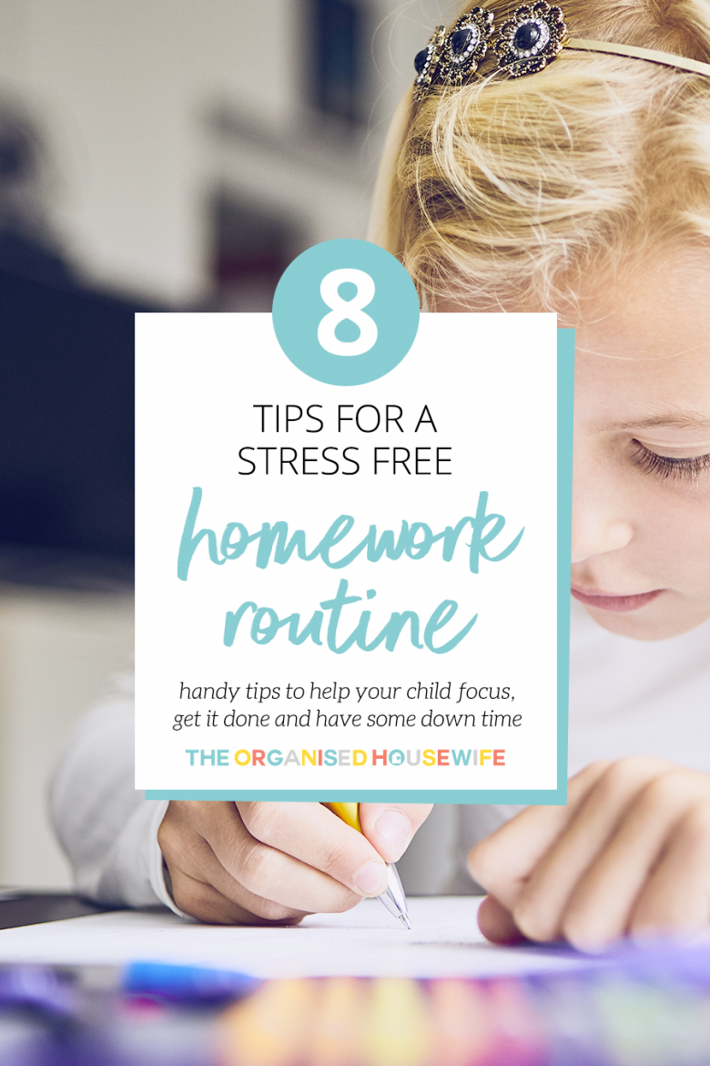 relieve stress homework