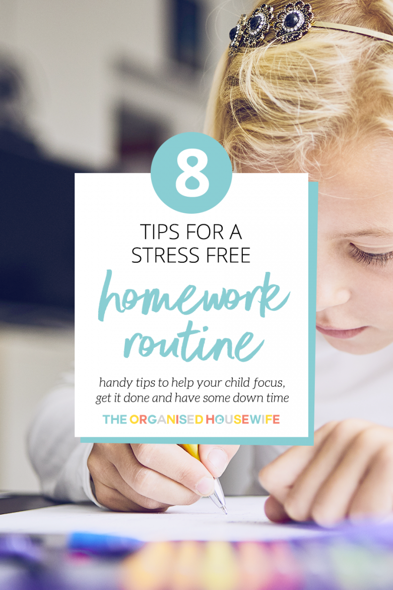 does homework reduce stress