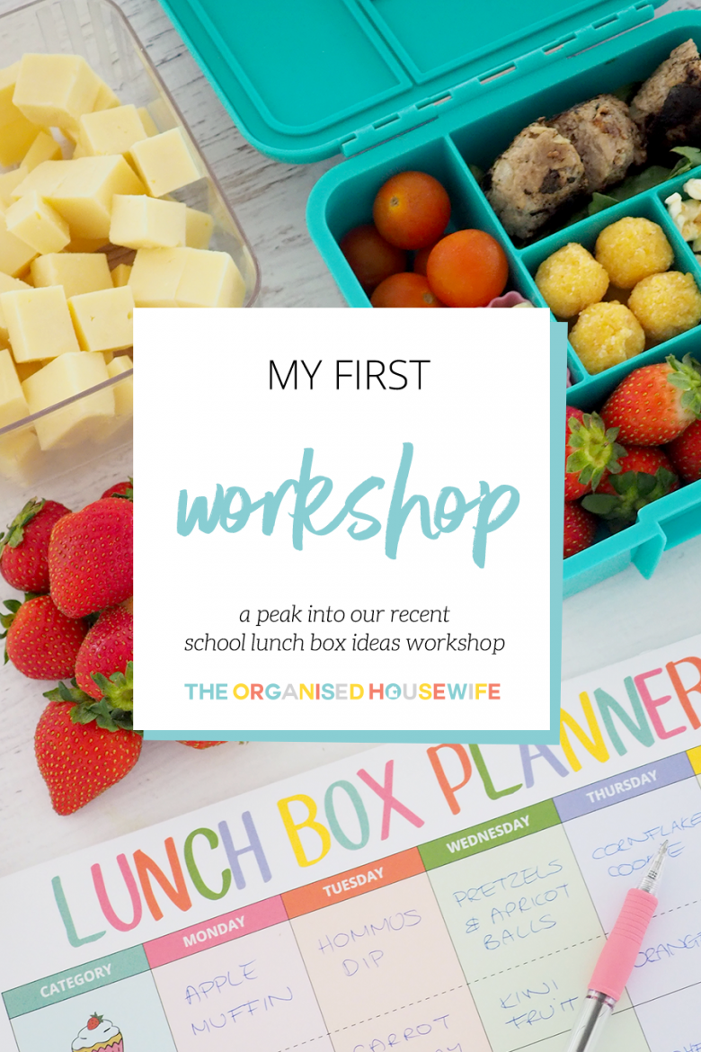 Take a peak at our recent School Lunchbox Ideas Workshop which was a hit, all guests left with some lunch box packing ideas and a bag full of goodies.