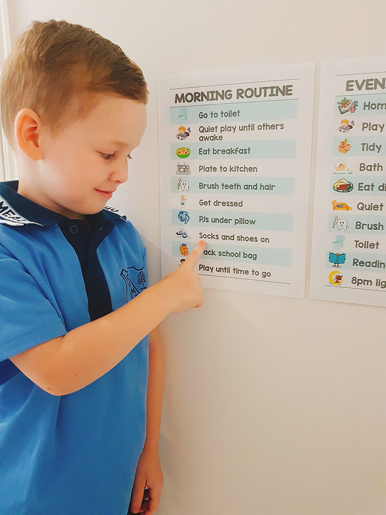 Kids Printable Routine Charts The Organised Housewife