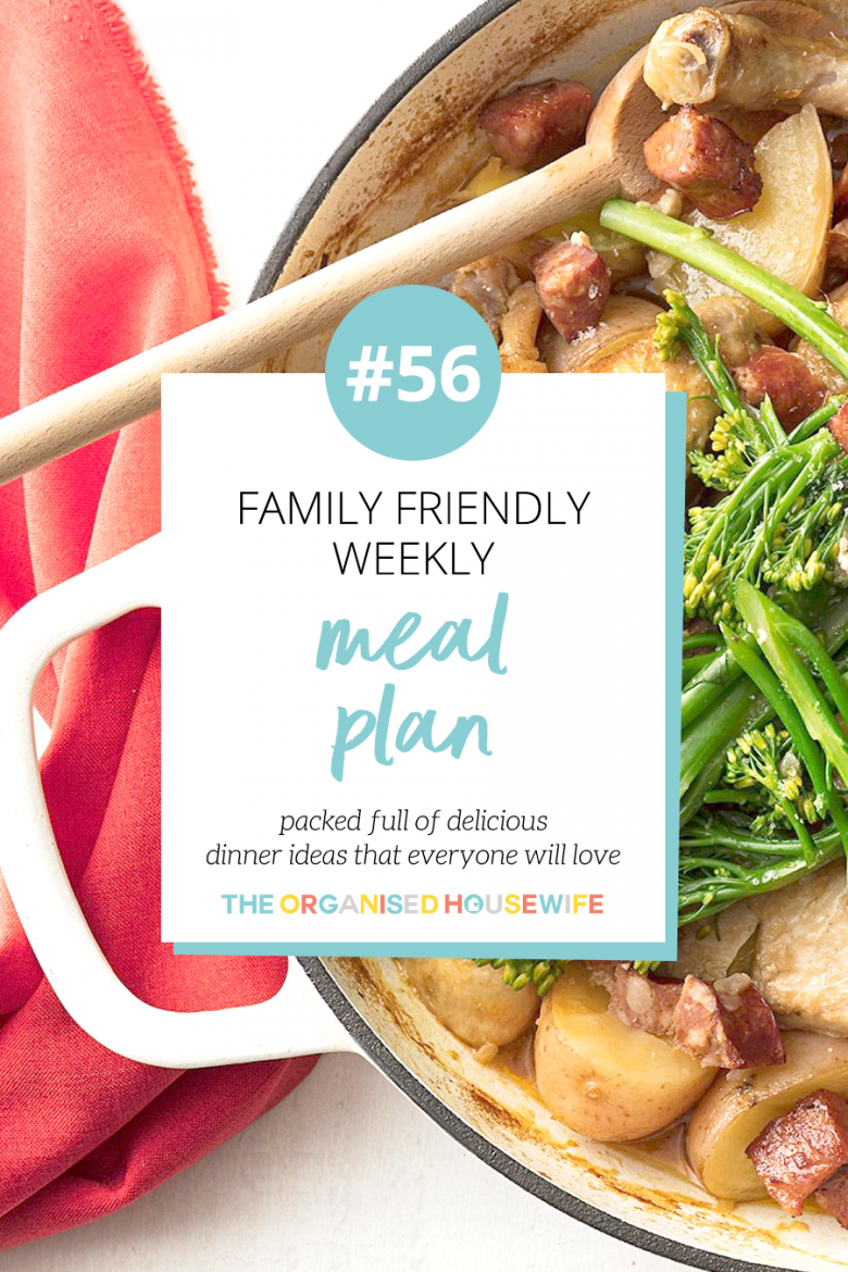 Meal planning saves you time, money, and unnecessary grocery shopping trips. This week's family meal plan is full of delicious dinners that everyone will love.