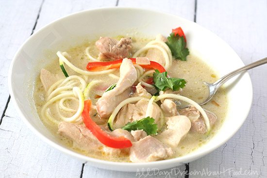 Thai chicken noodles