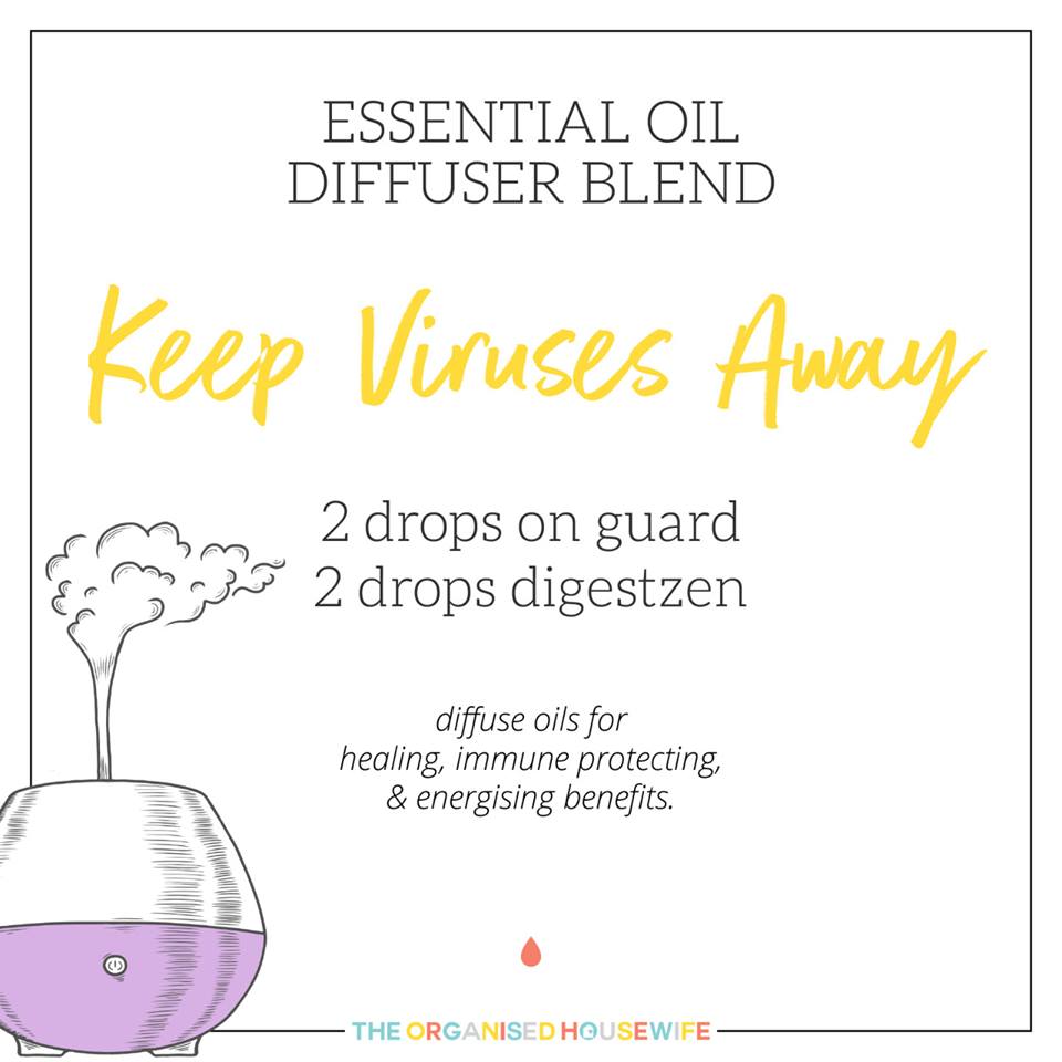 On Guard Diffuser Blends  Doterra essential oils recipes