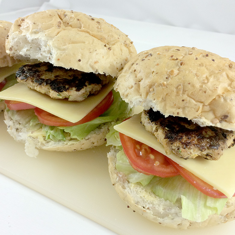 Chicken Hamburgers recipe